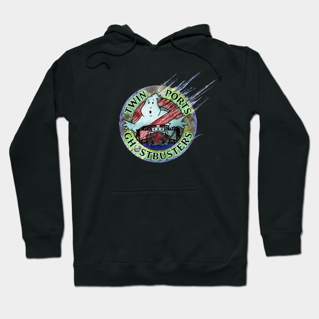 Twin Ports Ghostbusters Logo Frozen Empire Hoodie by Twin Ports Ghostbusters